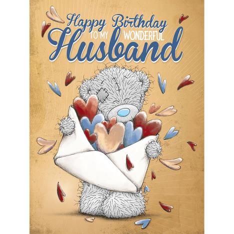 Wonderful Husband Large Me to You Bear Birthday Card £3.59